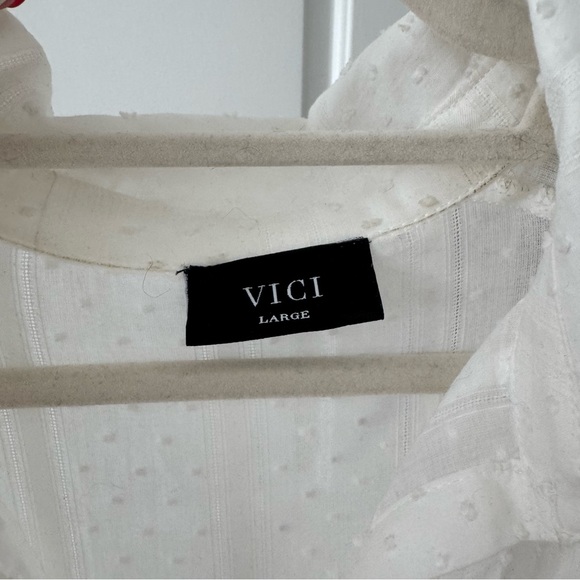 Vici White Oversized Mini Dress - Picture 5 of 7